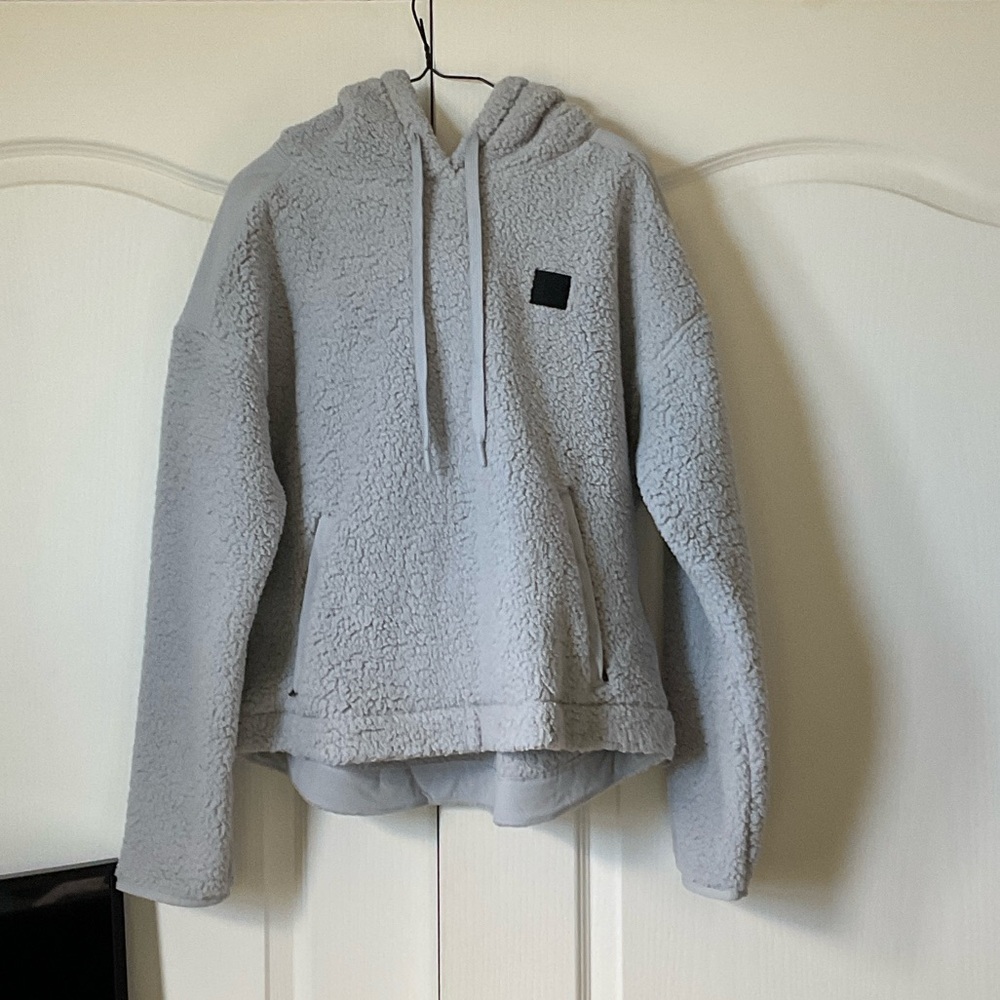 Under Armour Light Gray Sherpa Jacket